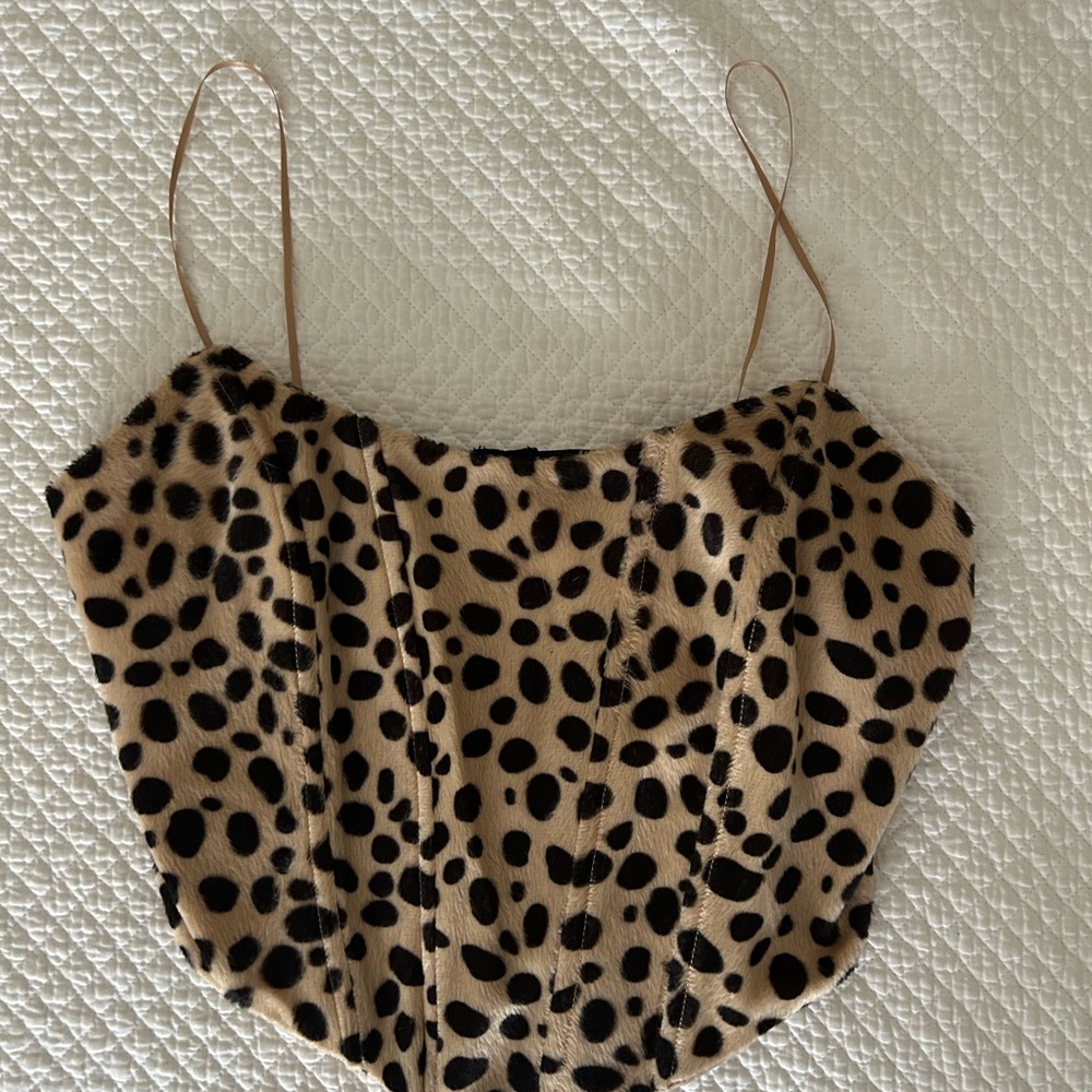 Leopard Print Women's Tank Top